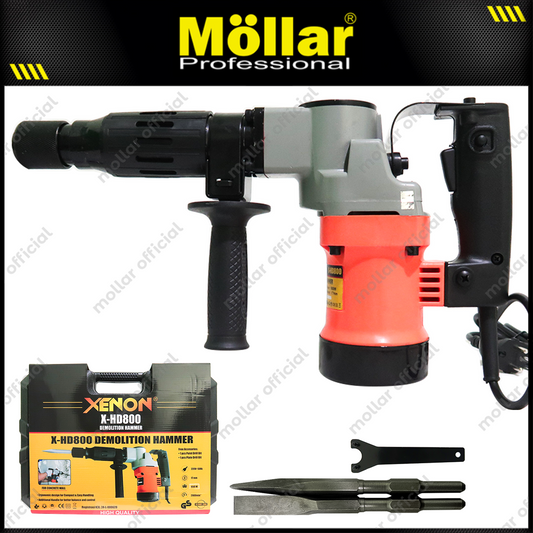 XENON X-HD800 Mesin Bor Jack Hammer Hexagon 950 Watt / Demolition Hammer