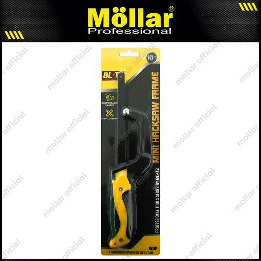 BLITZ 1GBI1 Gagang Gergaji Besi Mini 10" Kuning Hitam