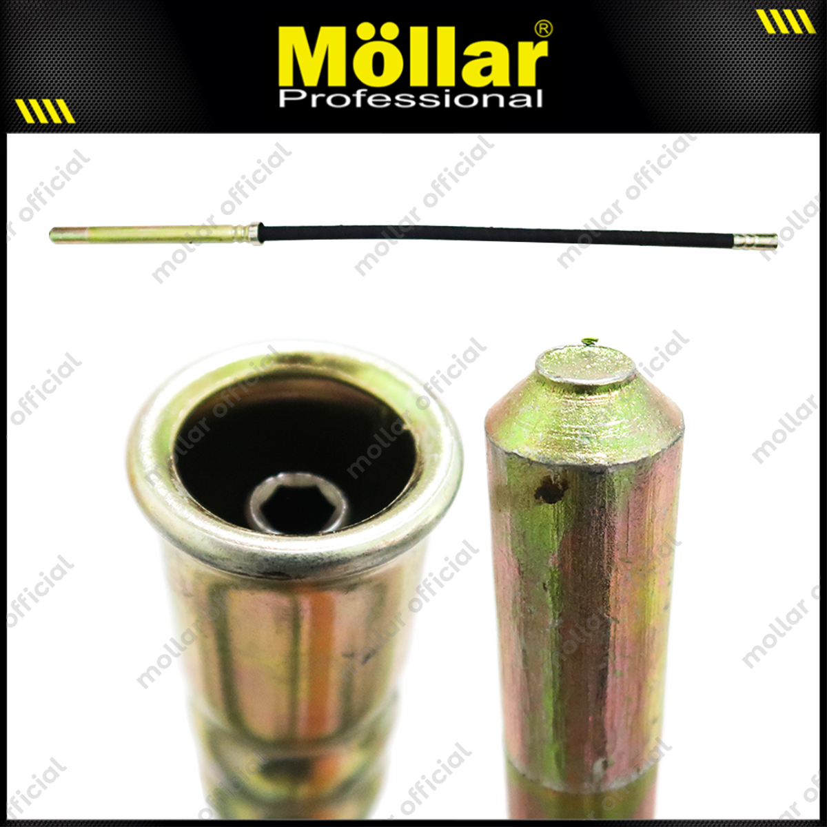 MOLLAR Selang Mesin Getar Cor Beton 1.5 meter / Concrete Vibrator Shaft