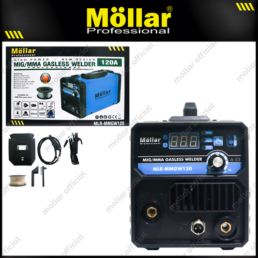 MOLLAR MIG/MMA 120A Mesin Las Inverter