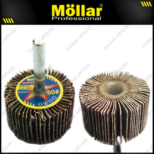 MOLLAR Amplas Flap Wheel Tuner 40x25x6 mm No. 60