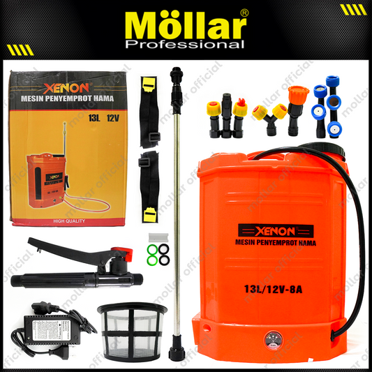 XENON XN1308A Mesin Semprotan Hama Elektrik 12V 13 Liter