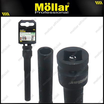 MOLLAR B13680 Mata Sok Impact Panjang Extra Long 128 mm 1/2" 6PT 10 mm