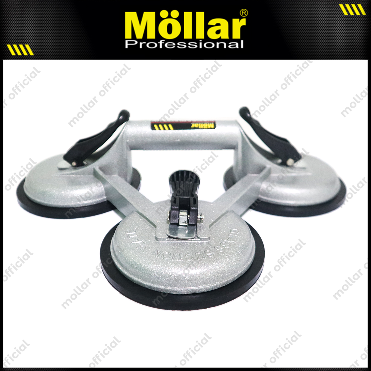 MOLLAR AGSC15003 Kop Kaca Tiga Kaki Body Aluminium