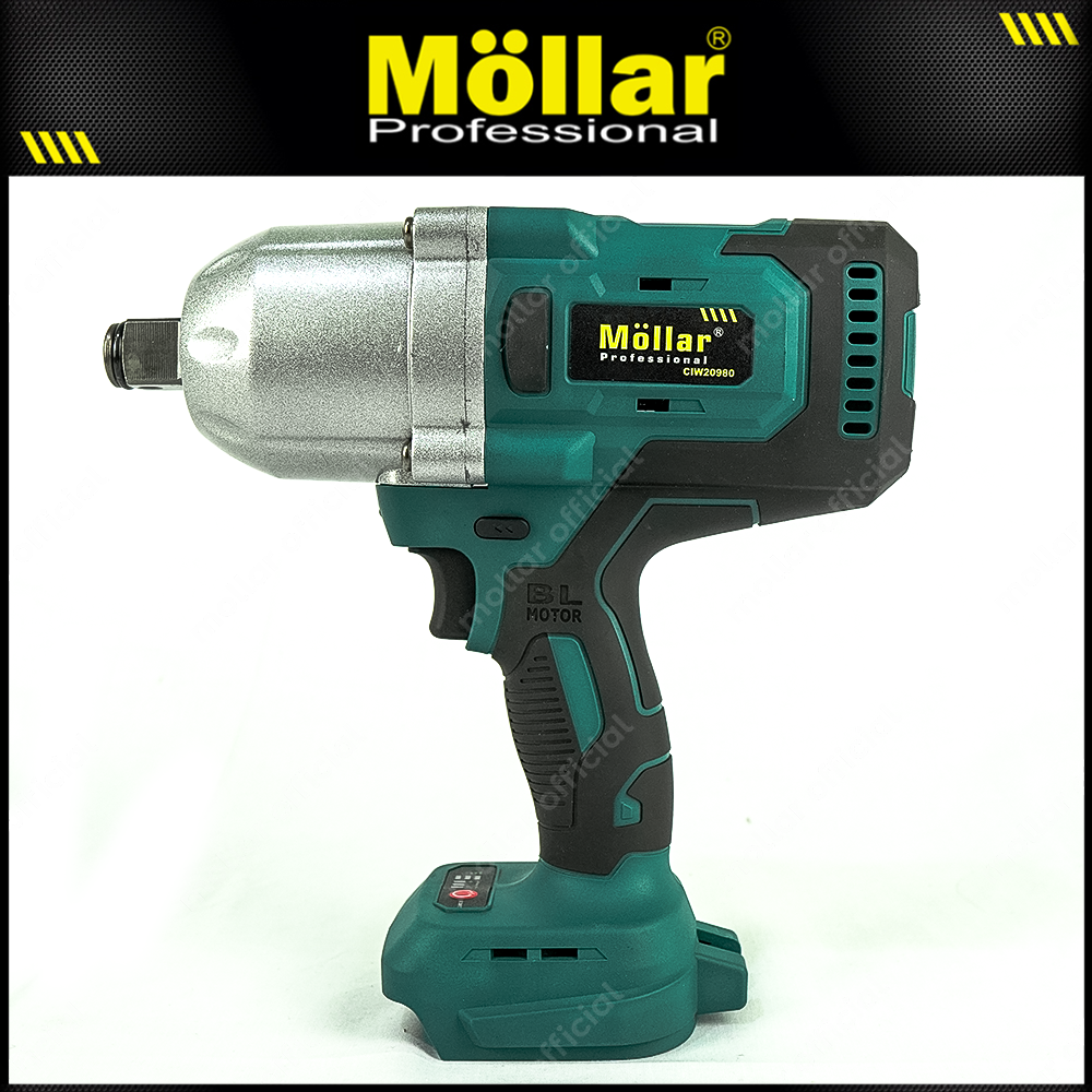 MOLLAR CIW20980 Mesin Buka Baut Truk Baterai 20V / Cordless Impact Wrench