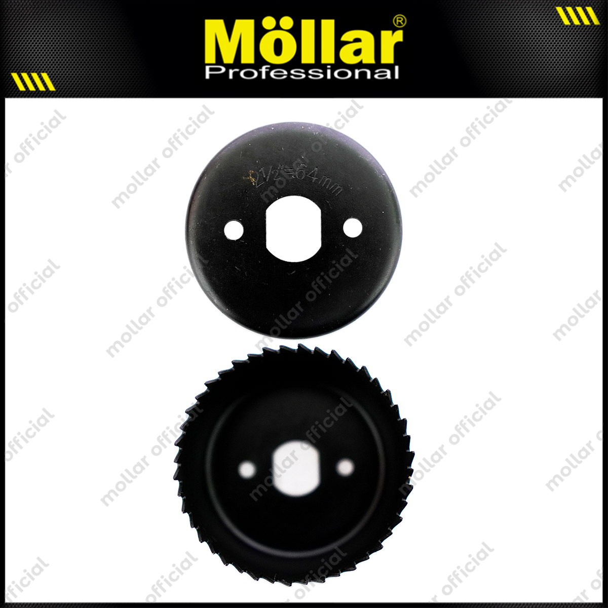 BISON D40135 Hole Saw Set 13 pcs / Mata Bor Holesaw Kayu