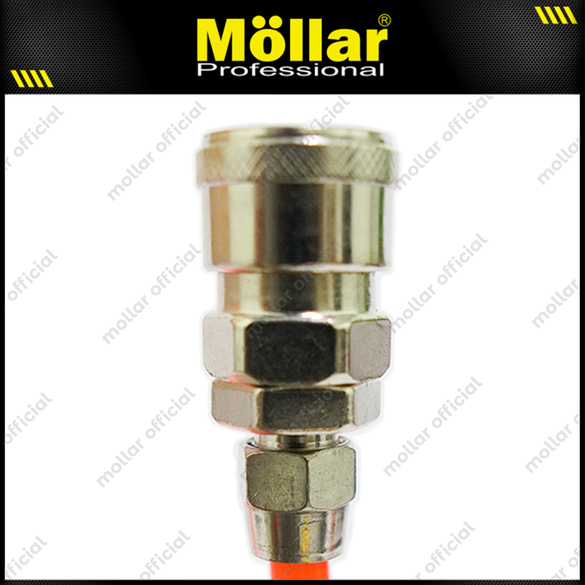 XENON Selang Spiral 6 meter / Selang Recoil PE Merah