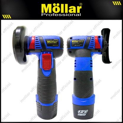 MOLLAR CAG12130 Mesin Gerinda 3" Baterai 12V / Cordless Angle Grinder