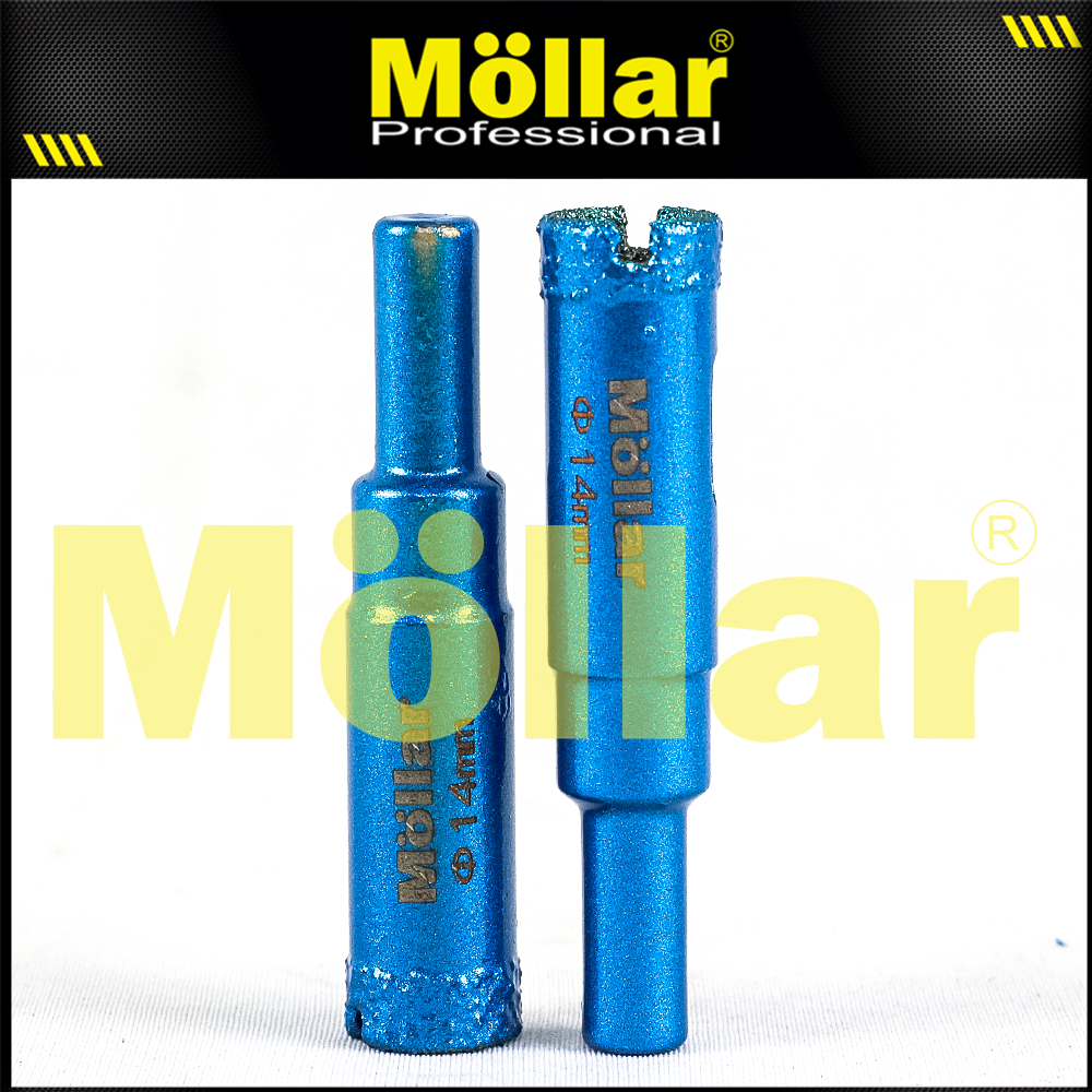 MOLLAR D80990 Mata Bor Granit 14 mm Set 2 pcs / Diamond Core Bit