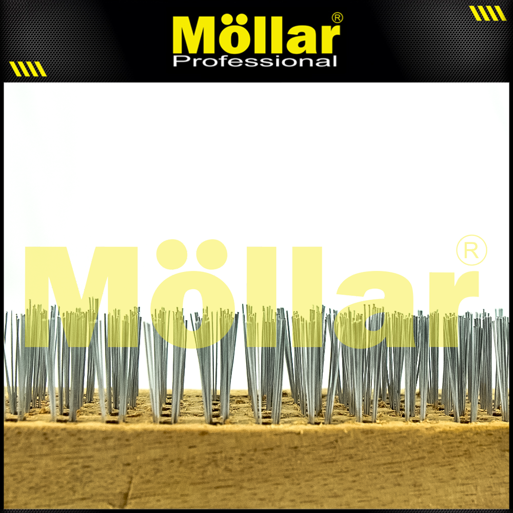 GDO Sikat Baja Gg. Kayu 5 Baris