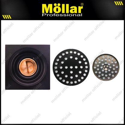 EAST Saringan Got Silver Katup Otomatis Stainless Steel 4"