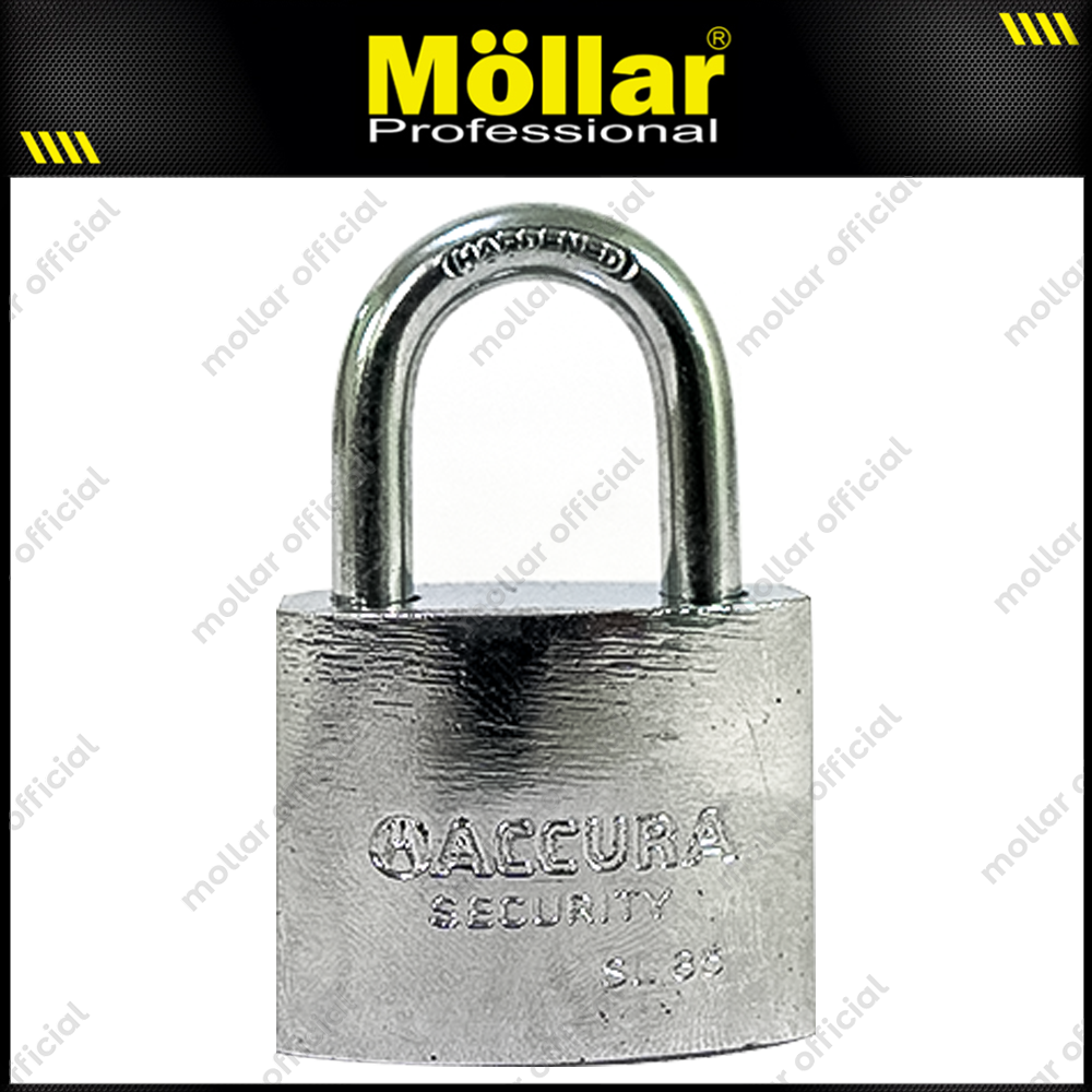 ACCURA SL85 Gembok Besi 30 mm Short / Gembok Leher Pendek