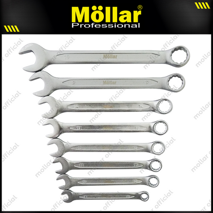 MOLLAR MLR-KCRP08819 Kunci Ring Pas Set 8 pcs (8-19 mm)