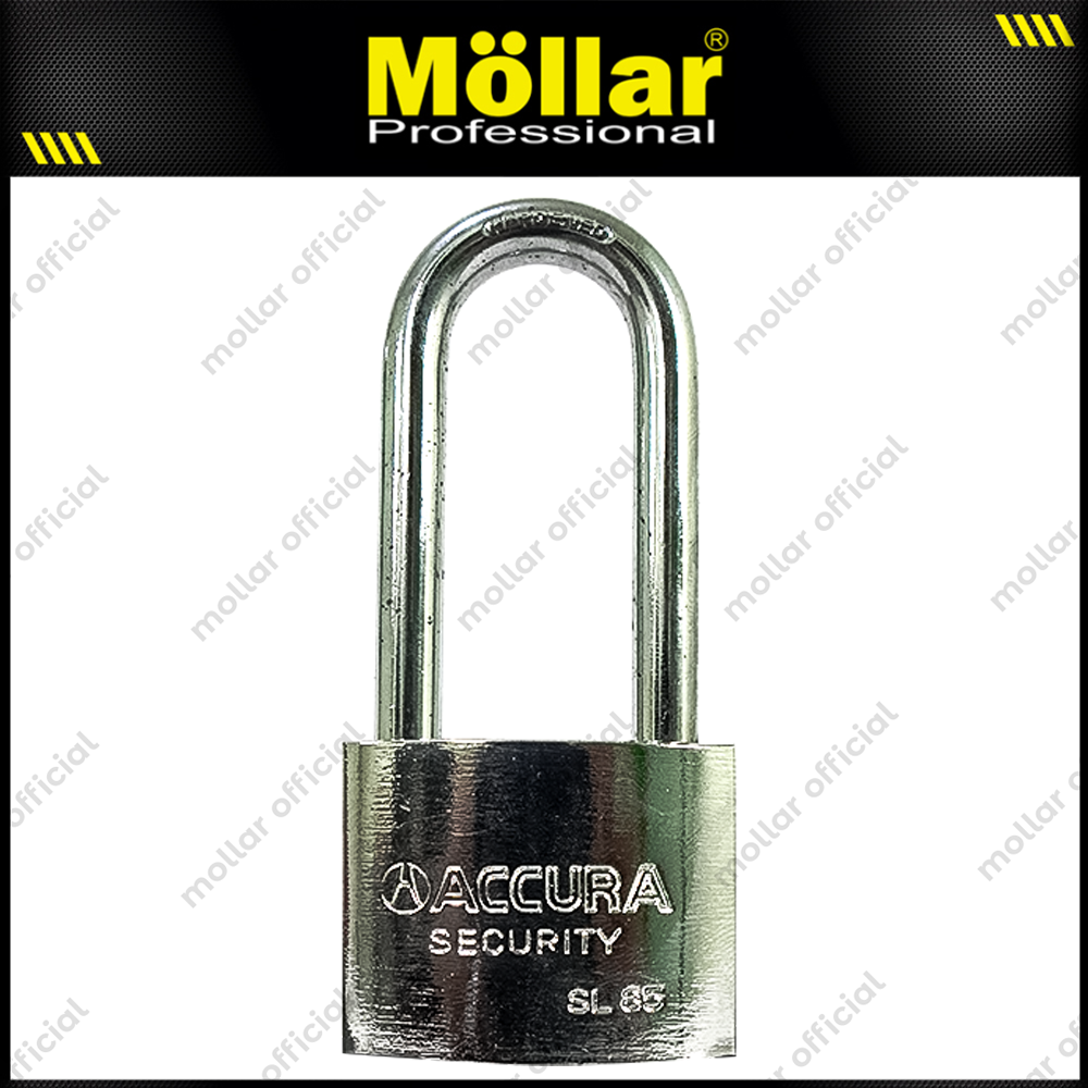 ACCURA SL85-LP Gembok Besi 40 mm Long / Gembok Leher Panjang