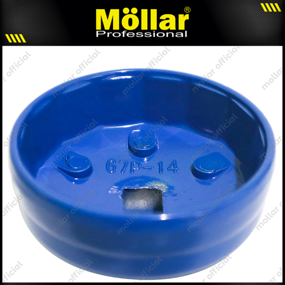 MOLLAR B11678 Kunci Oli Filter Mangkok 67 mm