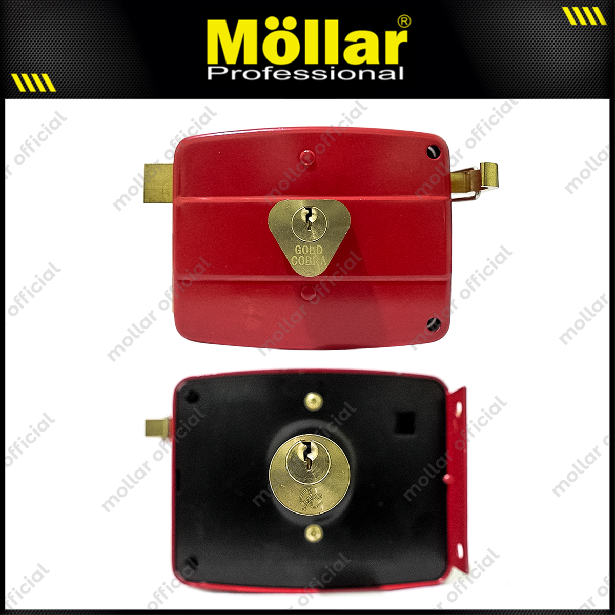 COBRA 6683-5SK Kunci Pintu Besi Merah