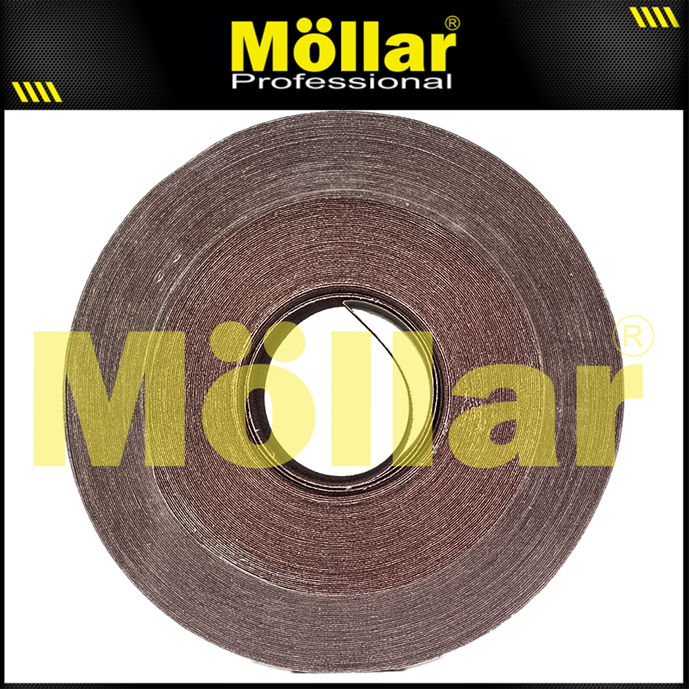 BRABUS No. 100 Amplas Roll 45 Meter Kain Abrasive Cloth Kayu Tembok