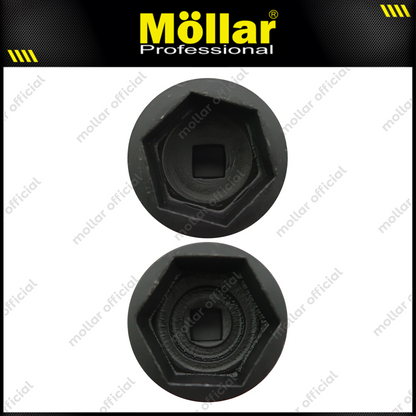 MOLLAR B13110 Mata Kepala Sok Kunci Kopling Matic 39-41 mm / Socket Drive