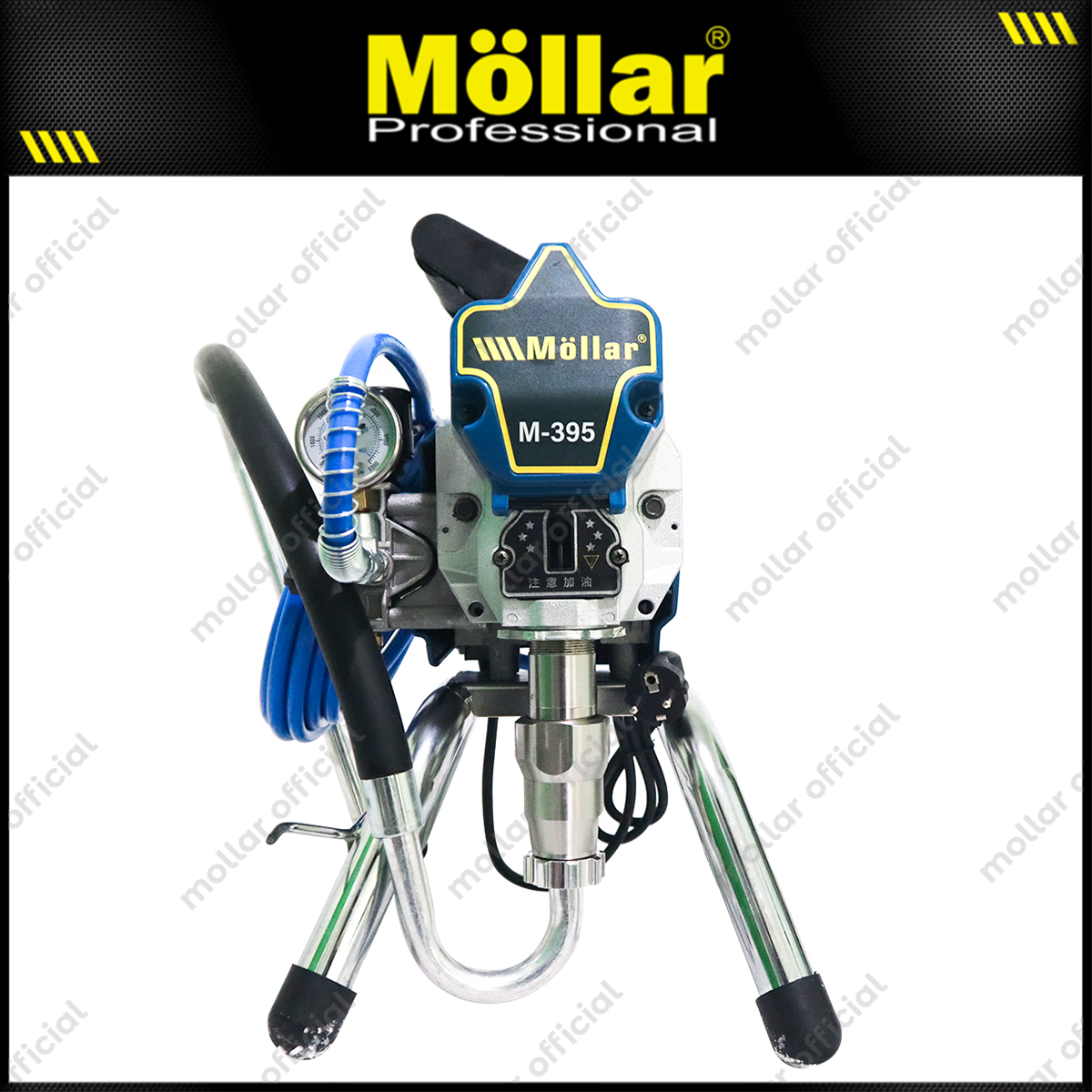 MOLLAR MLR-M395 Mesin Airless Paint Spray Gun