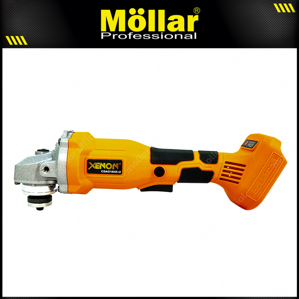 XENON CDAG1845-U POLOSAN Cordless Grinder 18V Tanpa Baterai & Charger
