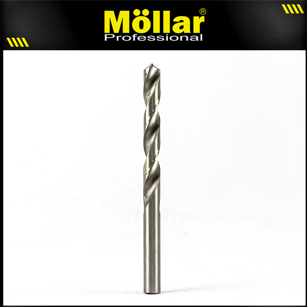 MOLLAR Mata Bor Besi HSS Putih 9.5 mm