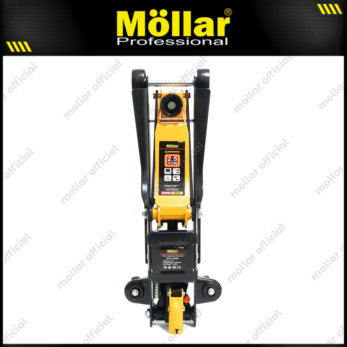 MOLLAR Dongkrak Buaya 2.5 Ton Low 12.6 kg Box Plastik