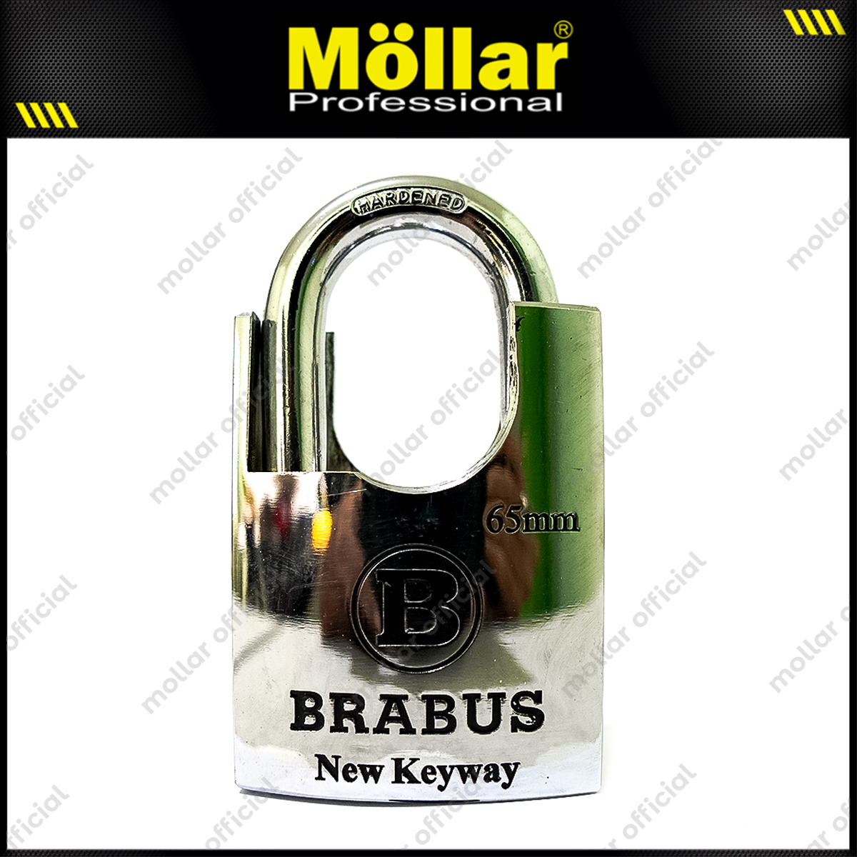 BRABUS Gembok Jaket Jumbo New Keyway 65 mm