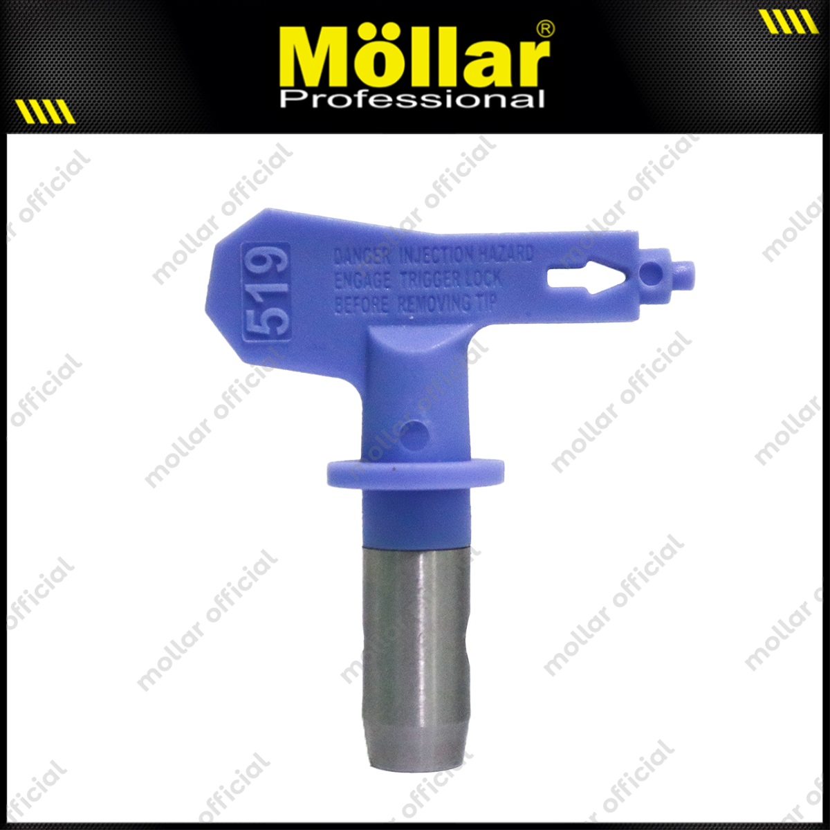 MOLLAR Spare Part Nozzle 519 Mesin Airless Paint T-800A