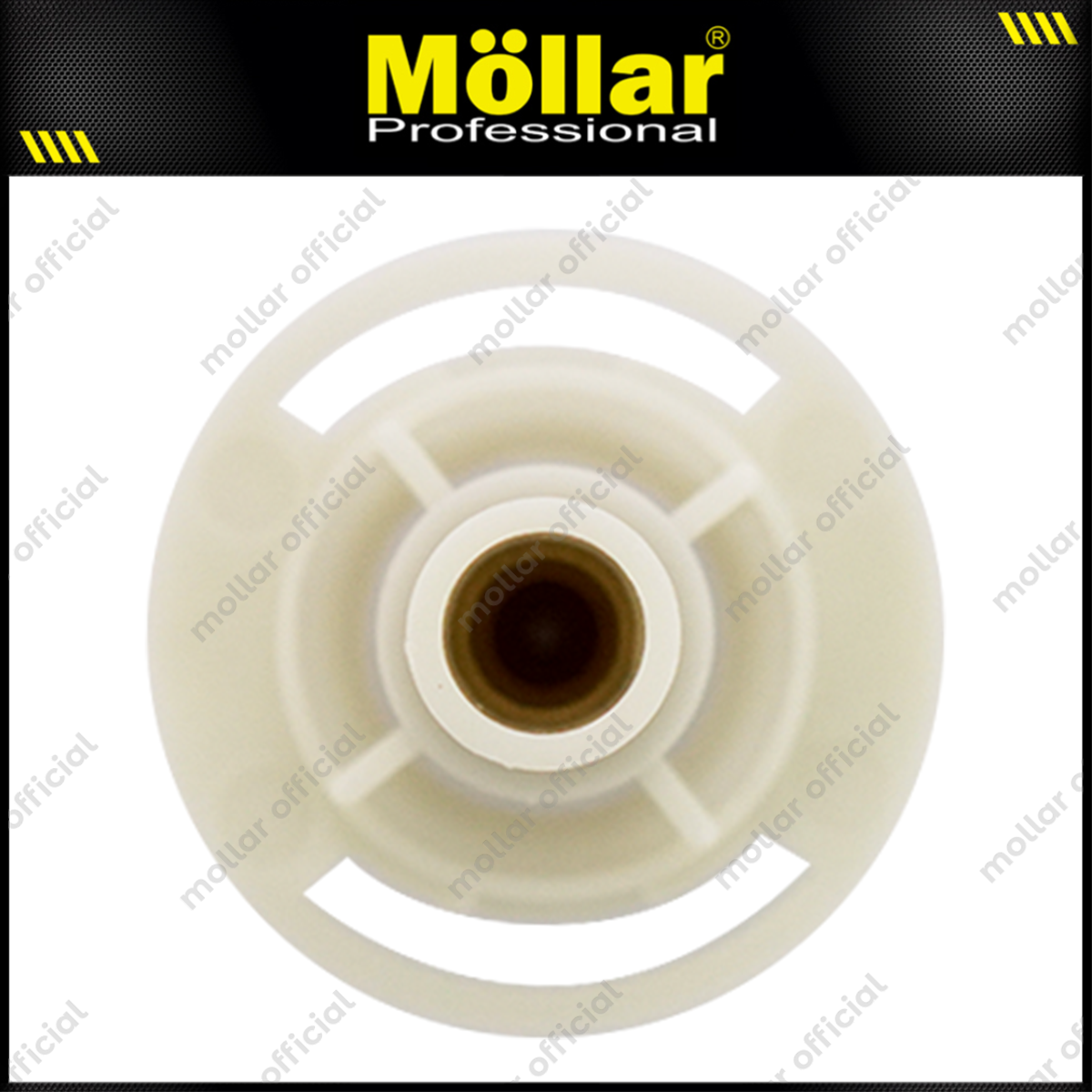 MOLLAR Brass Nozzle & Needle Set Putih untuk ESG450/CSG451