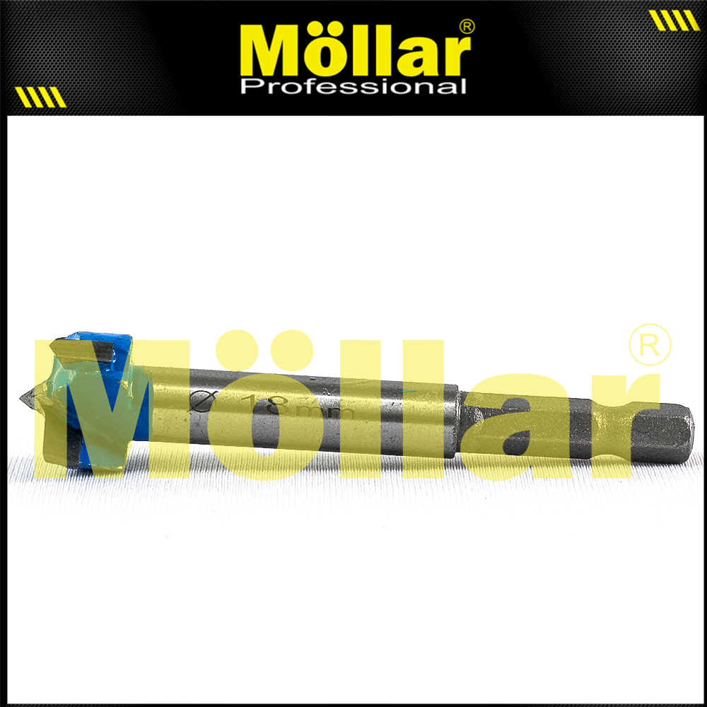 BISON D80981 Mata Bor Kayu Engsel Sendok 18 mm / Forstner Bit