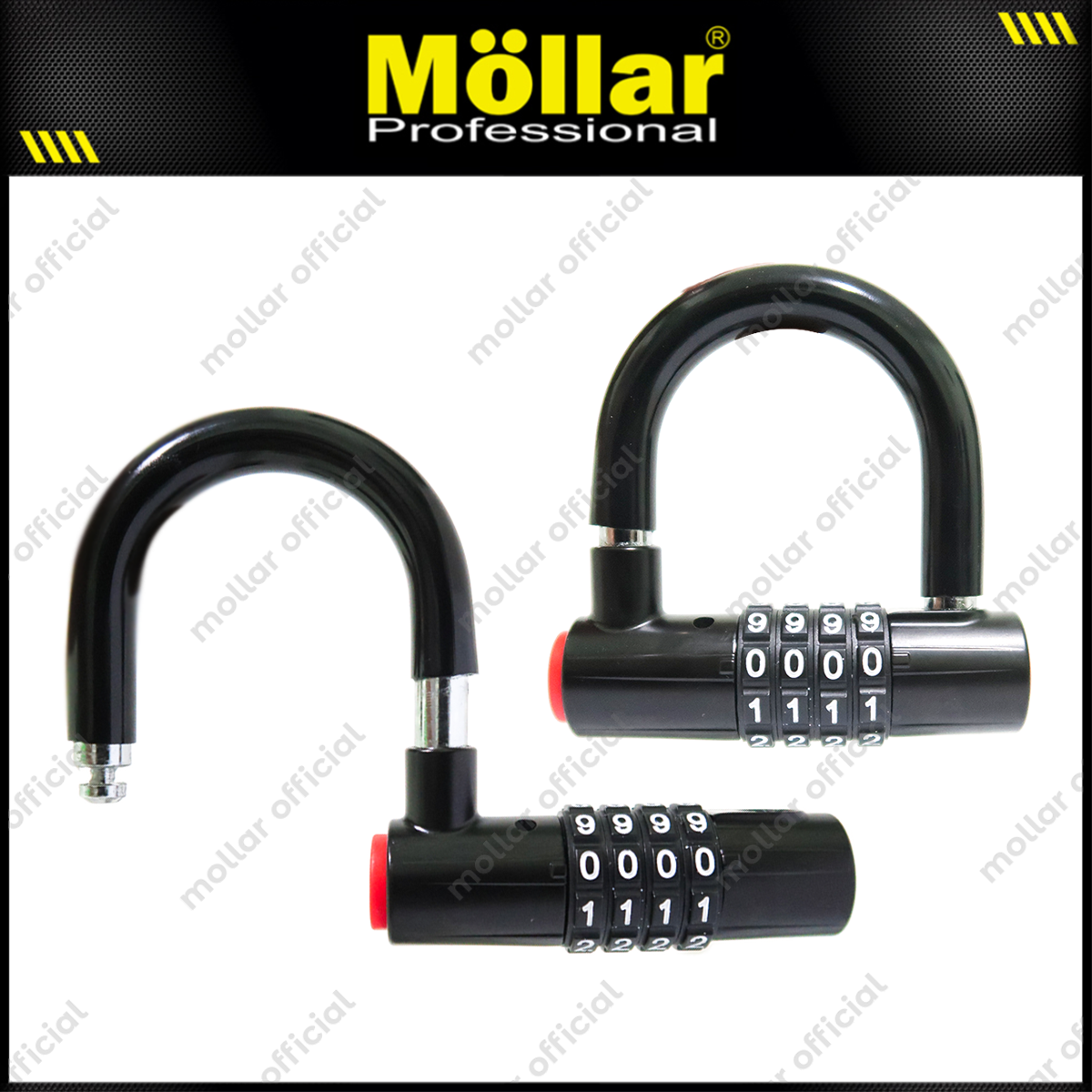 BRABUS 6533 Gembok Kombinasi Nomor Tipe U