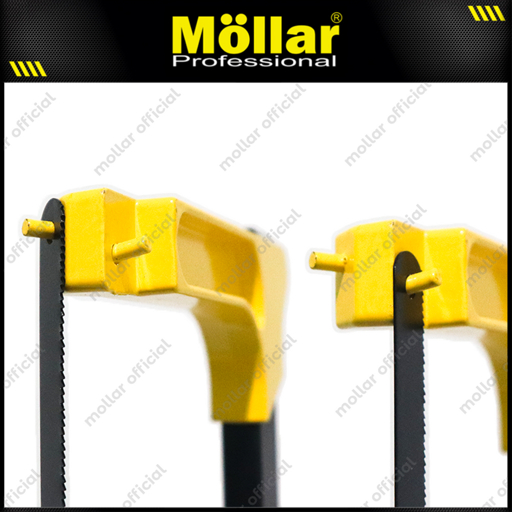 BLITZ D53003-1 Gagang Gergaji Besi Aluminium 12" Kuning Hitam