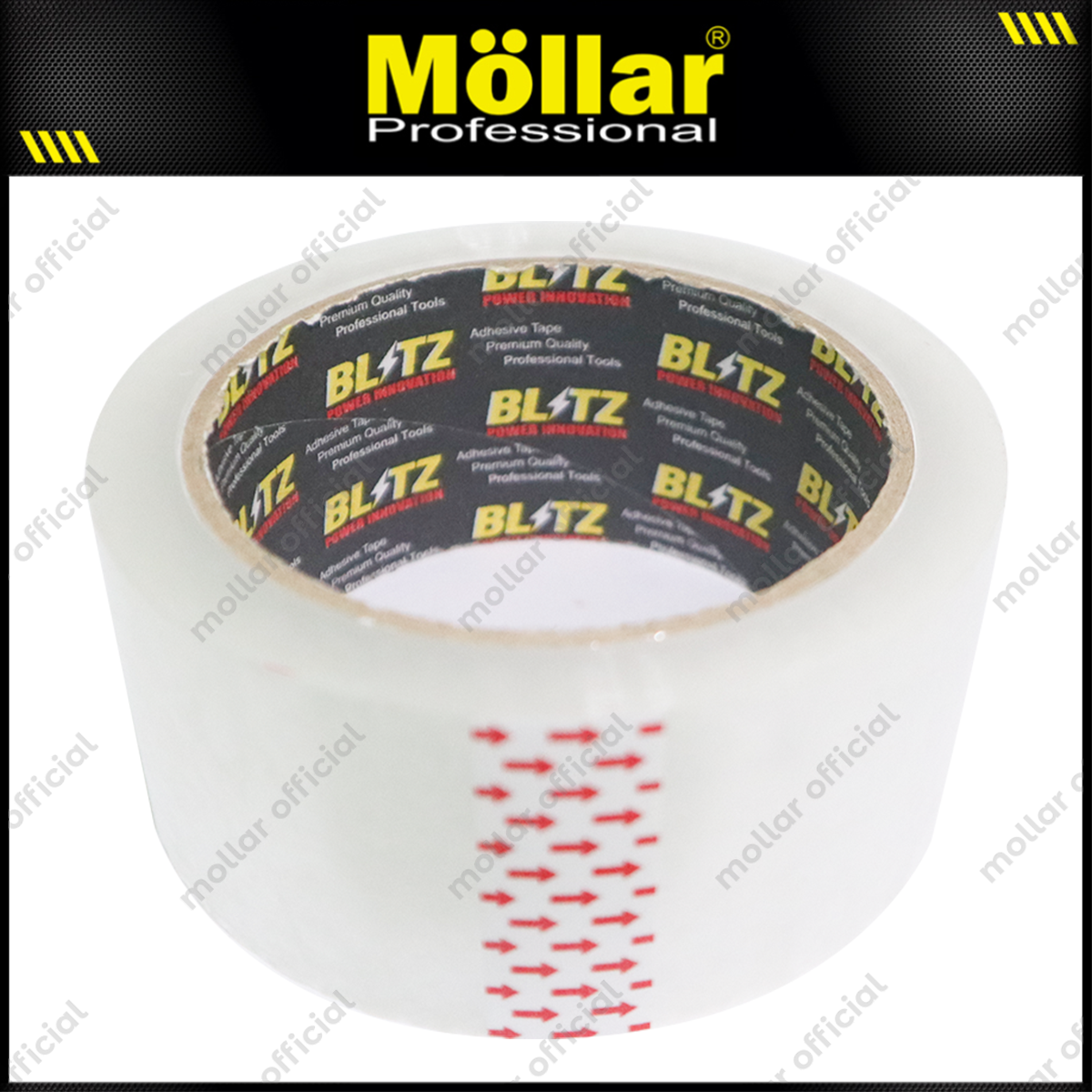 BLITZ Lakban OPP 45 mm x 90 Y Bening