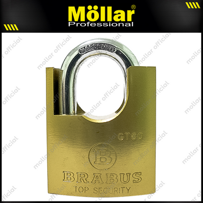 BRABUS GT60 Gembok Jaket Kuningan 60 mm