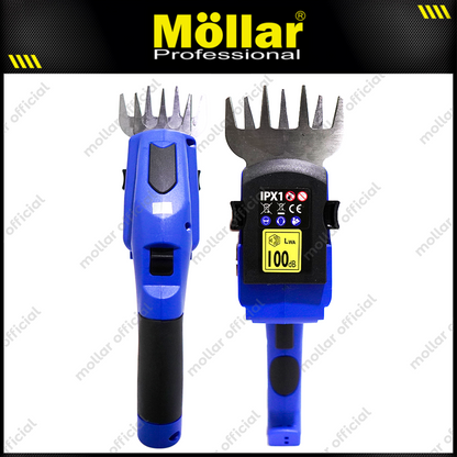 MOLLAR CHTS08100 Mesin Potong Rumput Baterai 8V / Cordless Hedge Trimmer