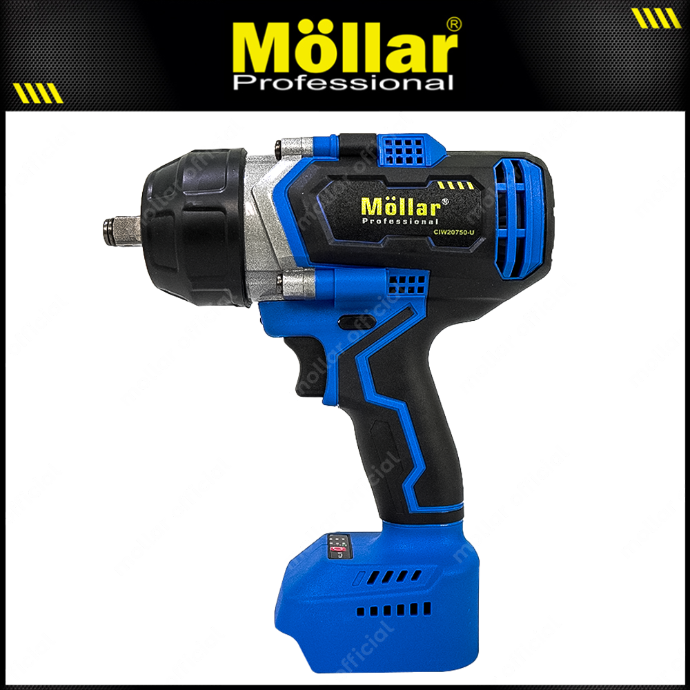MOLLAR CIW20750-U POLOSAN Cordless Impact Wrench 20V Tanpa Baterai & Charger