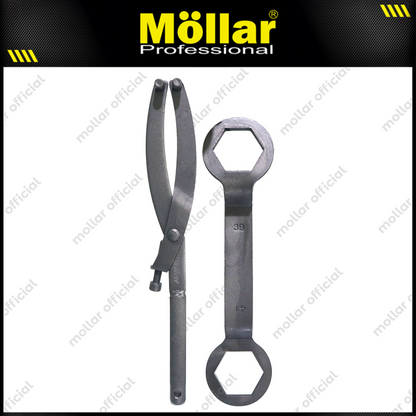 MOLLAR CWFSP2BIG Set Treker CVT Besar 24 cm & Kunci Kopling Matic 39-41 mm