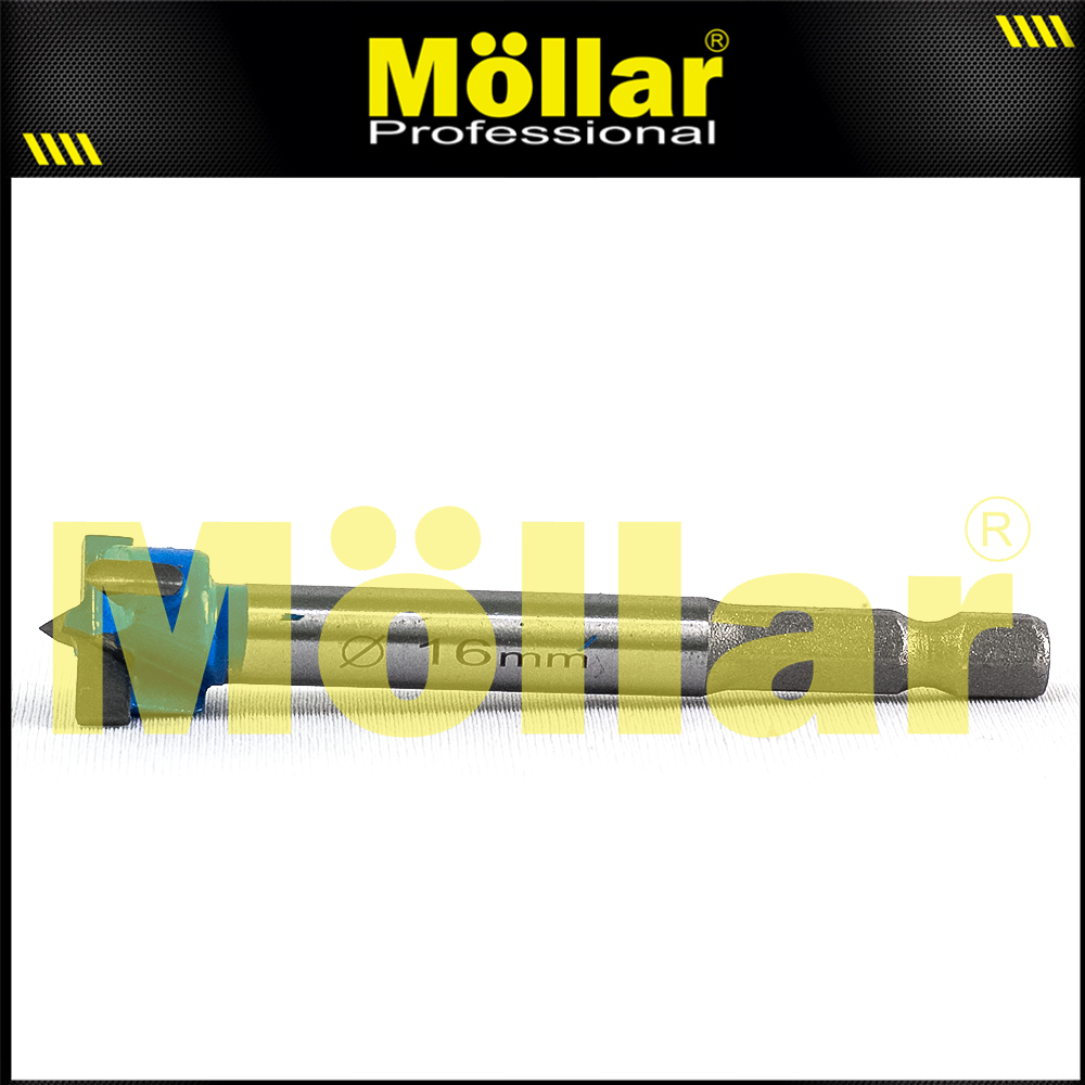 BISON D80981 Mata Bor Kayu Engsel Sendok 16 mm / Forstner Bit