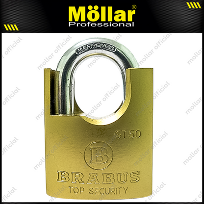 BRABUS GT50 Gembok Jaket Kuningan 50 mm