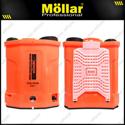 XENON XN1208A2 Mesin Semprotan Hama Elektrik 2in1 12V 12.8 Liter