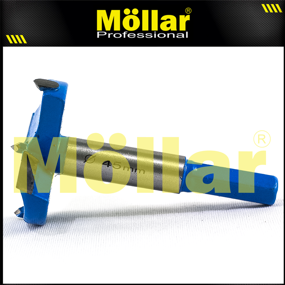 BISON D80981 Mata Bor Kayu Engsel Sendok 45 mm / Forstner Bit