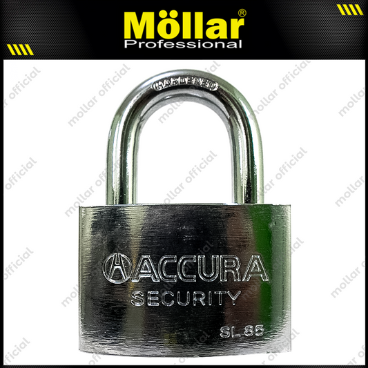 ACCURA SL85 Gembok Besi 60 mm Short / Gembok Leher Pendek