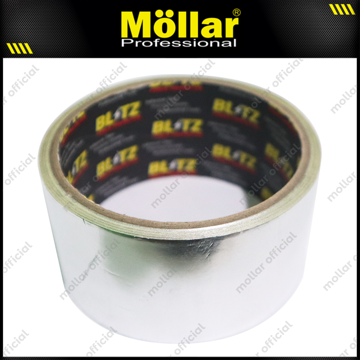 BLITZ Lakban Aluminium Foil 2" x 5 meter Silver