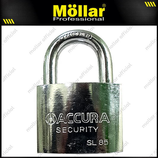 ACCURA SL85 Gembok Besi 40 mm Short / Gembok Leher Pendek