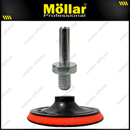 [PAKET] HDT Tatakan Amplas Bulat 5" + Baut M10 Konektor Perekat Velcro