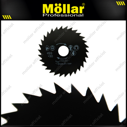 MOLLAR D80901 Saw Blade Set 3 pcs / Mata Mini Grinder 6 mm
