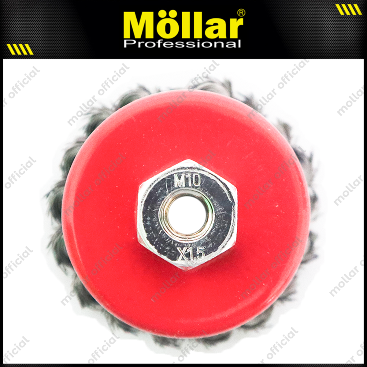 BISON D83081 Sikat Mangkok Kepang 3"