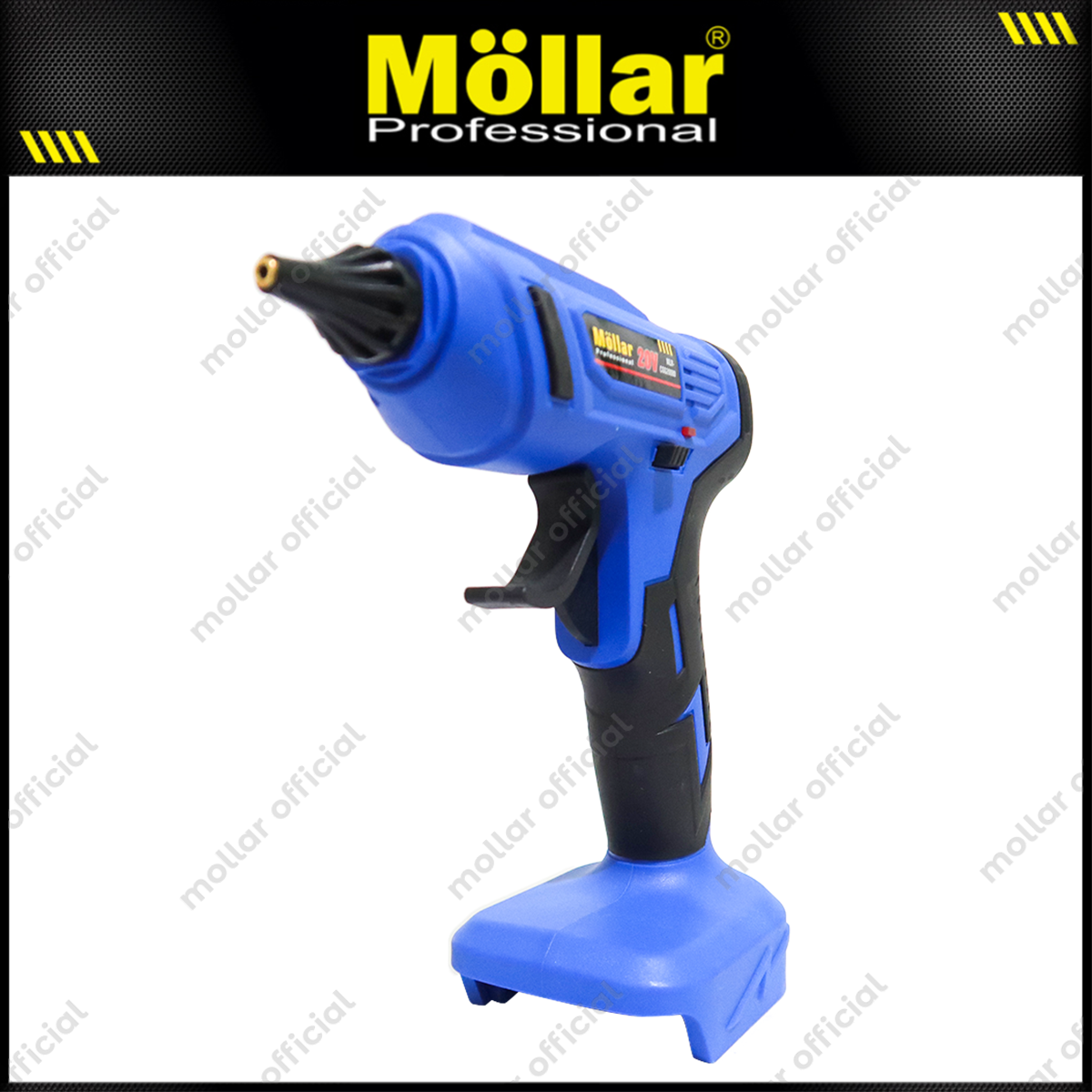 MOLLAR CGG20080-U POLOSAN Cordless Glue Gun 20V Tanpa Baterai & Charger