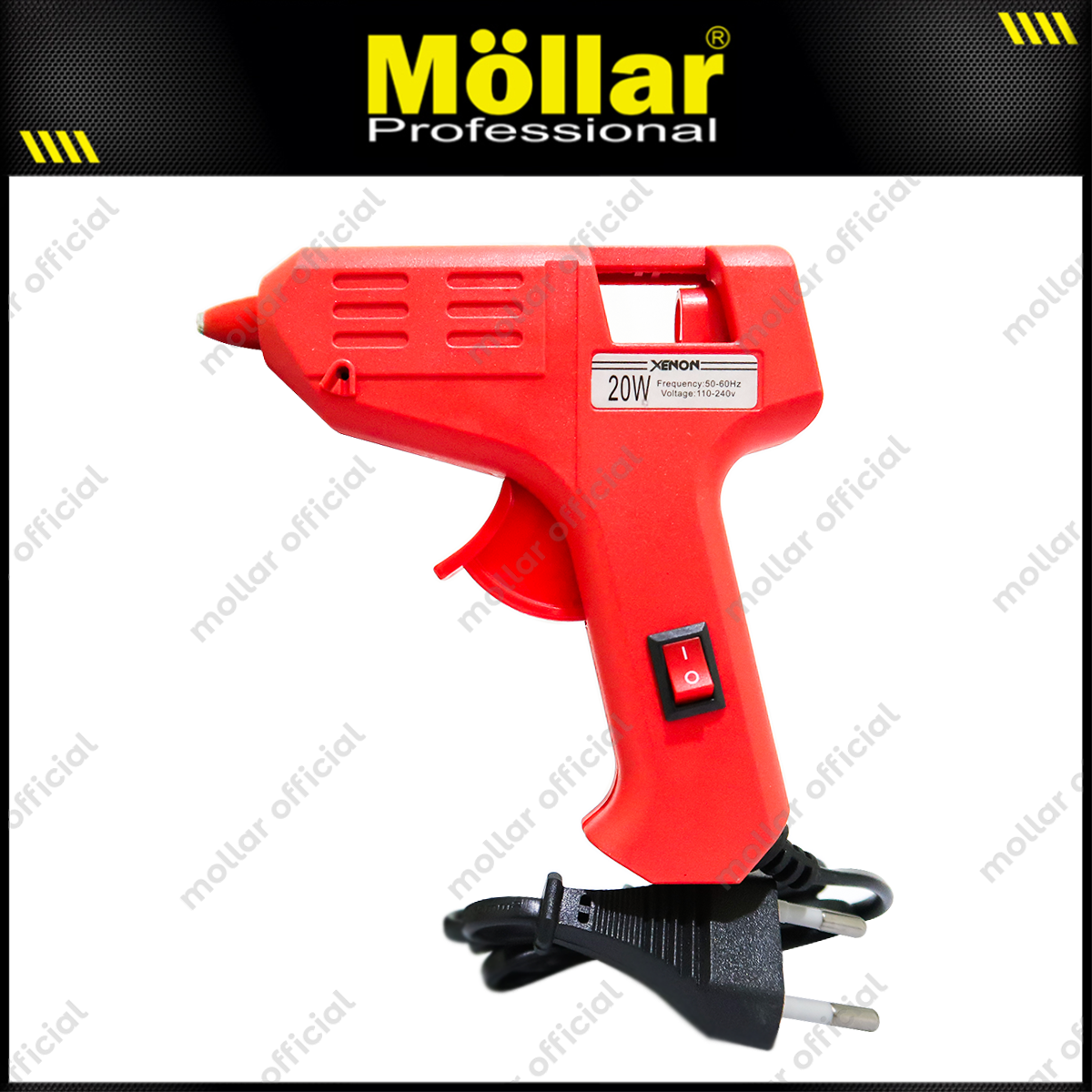 XENON E06060-3 Mesin Lem Tembak Kecil 20 Watt / Glue Gun