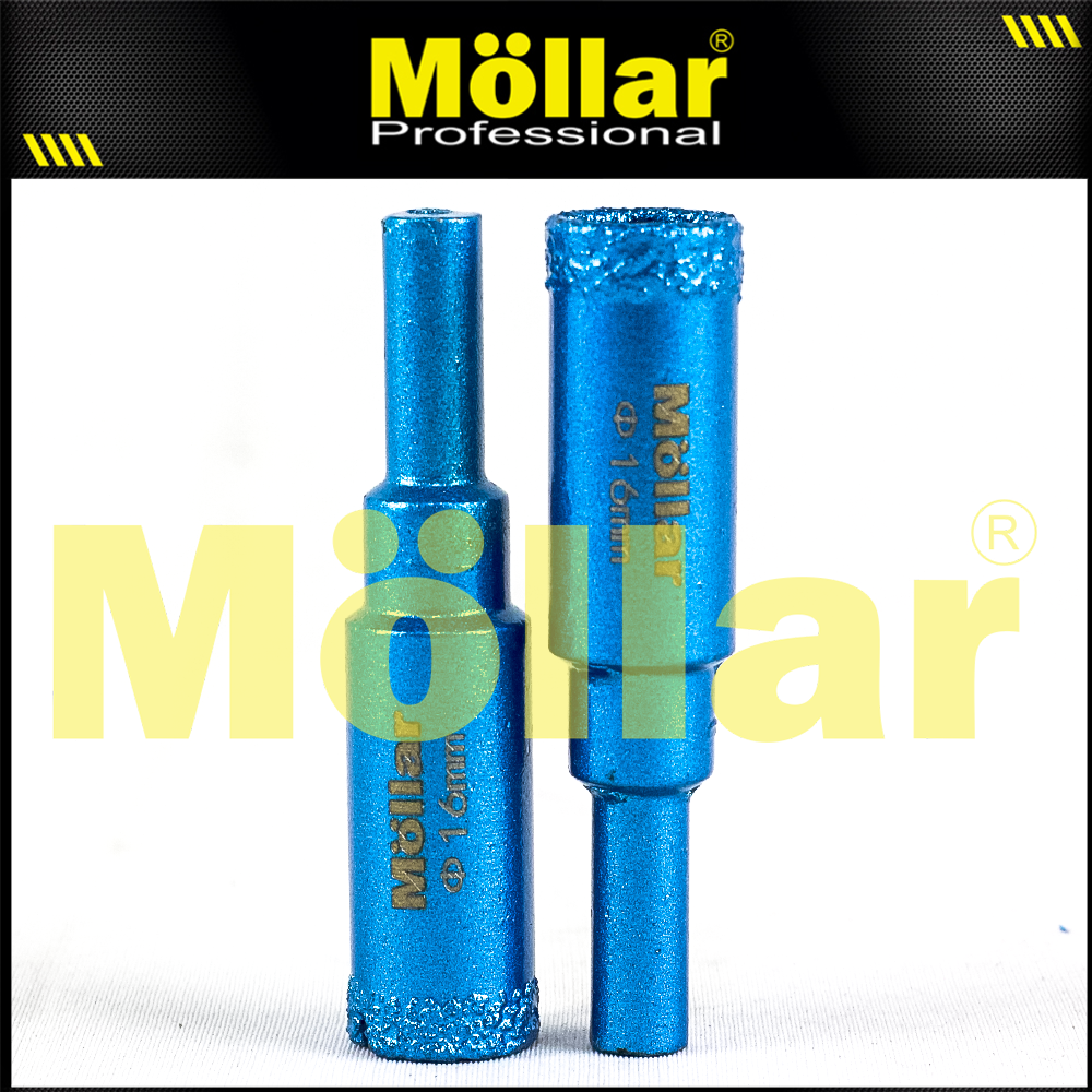 MOLLAR D80990 Mata Bor Granit 16 mm Set 2 pcs / Diamond Core Bit